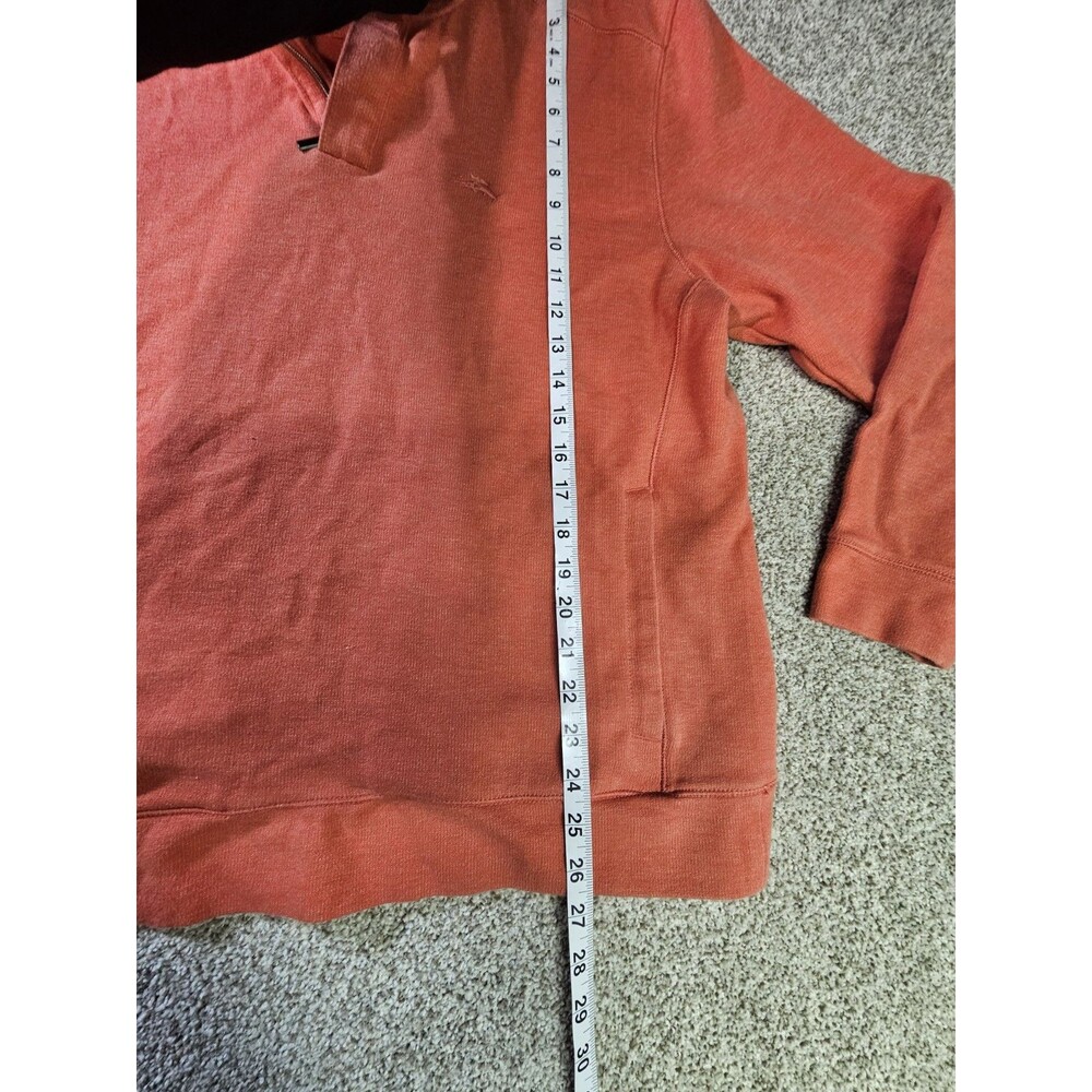Tommy Bahama Sweatshirt Adult Large 1/4 Zip‎ Relax Marlin Fish Sweater Mens - Picture 6 of 12